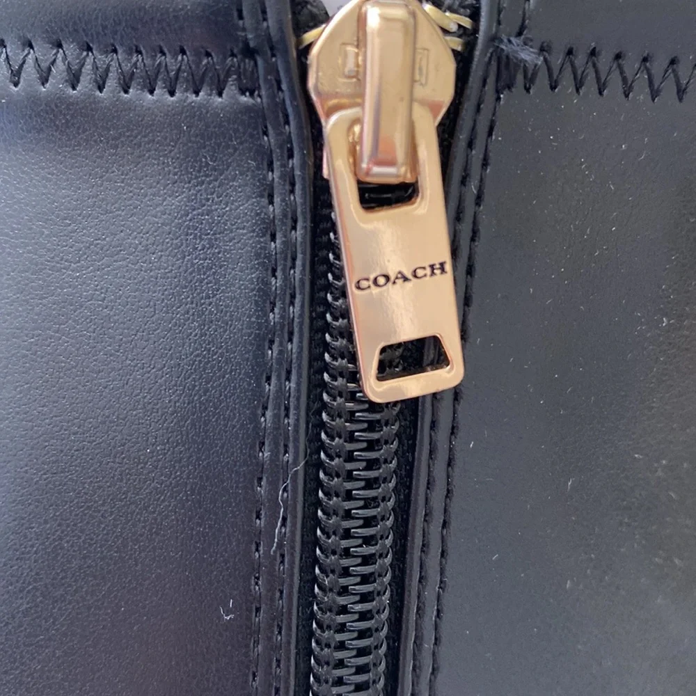 COACH signature booties 🖤 - Picture 5 of 6